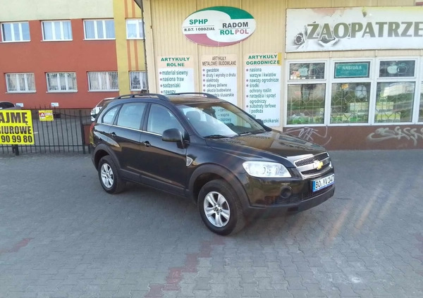 Chevrolet Captiva cena 18900 przebieg: 220000, rok produkcji 2008 z Radom małe 121